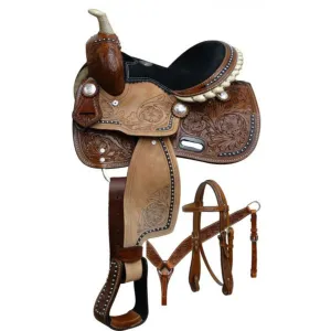 10" DOUBLE T  PONY SADDLE SET