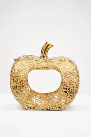 10"  Titanium Gold Apple