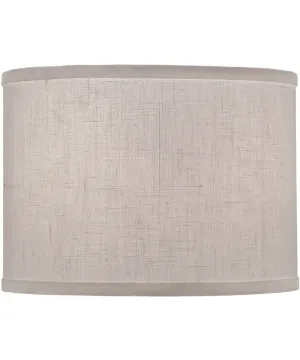 10x10x9 Pearl Supreme Satin Drum Hardback Lampshade