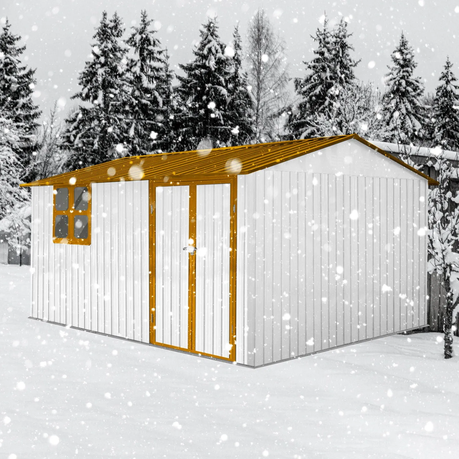 10'x12' Garden Sheds Outdoor Storage Sheds With Window