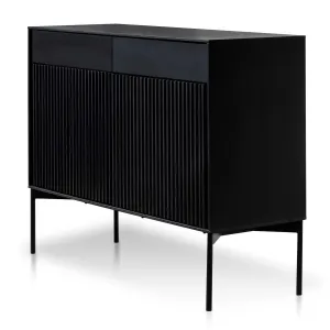 110cm Sideboard Unit - Black Oak