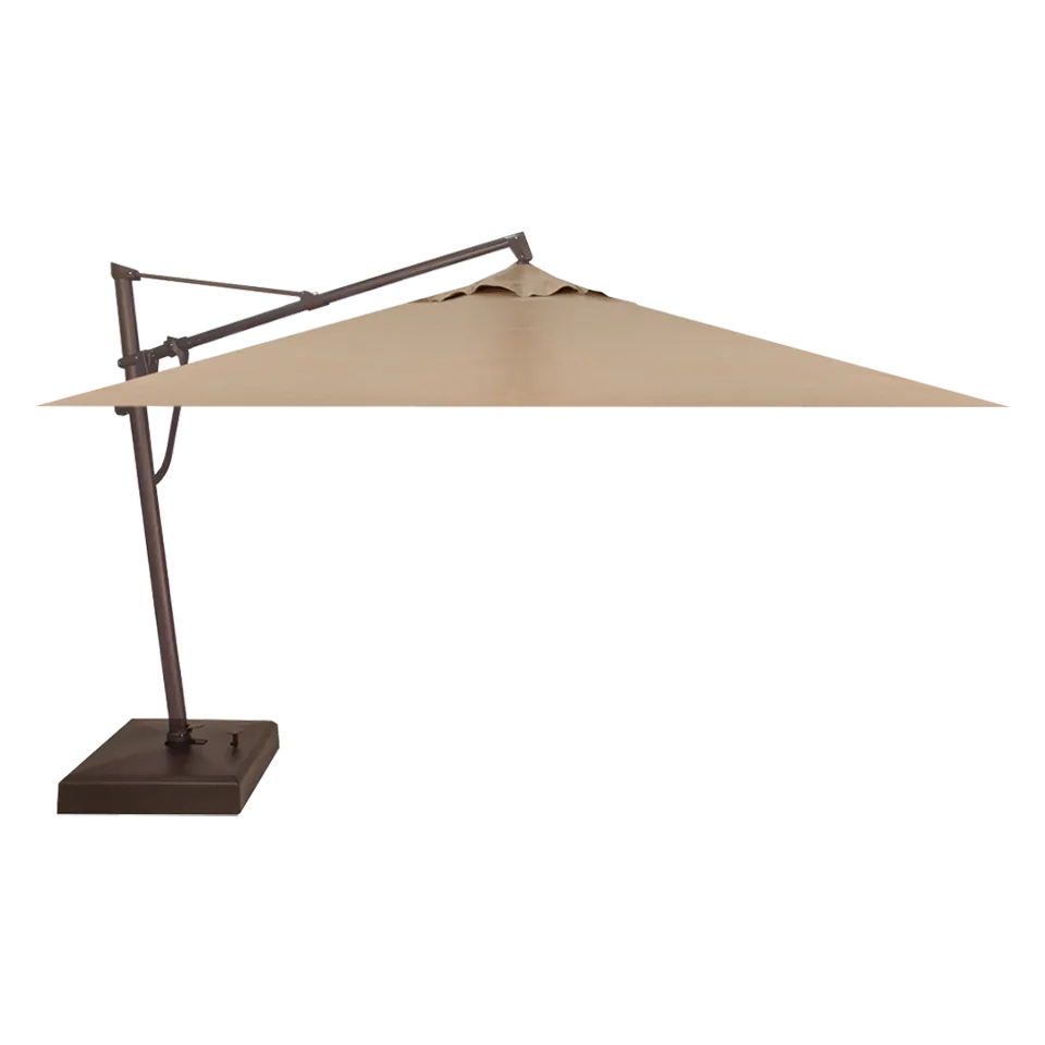 11.5' SQUARE CANTILEVER UMBRELLA, SAND