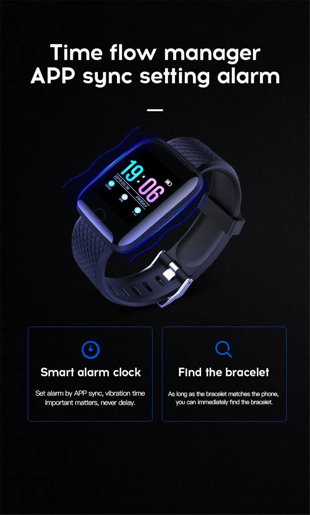 116 Plus Smart Watch & Fitness Tracker **BUY 1 GET 1 FREE**