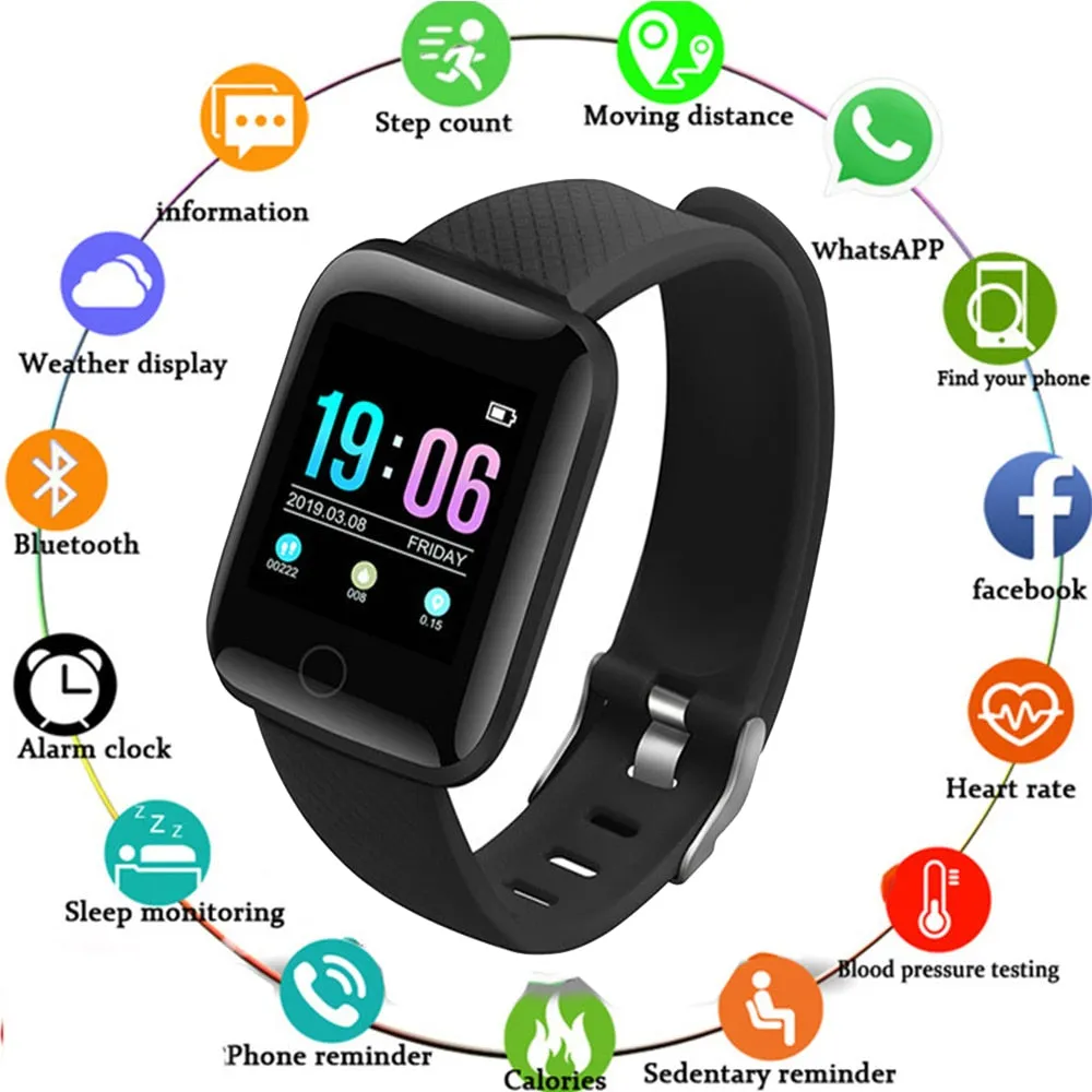 116 Plus Smart Watch & Fitness Tracker **BUY 1 GET 1 FREE**