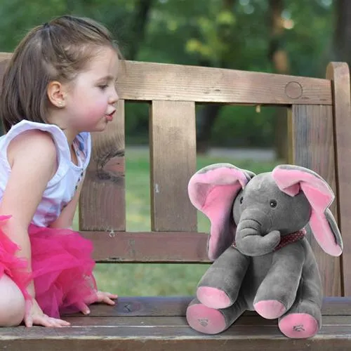 12-Inch Stuffed Plush Elephant Doll