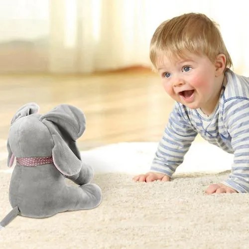 12-Inch Stuffed Plush Elephant Doll