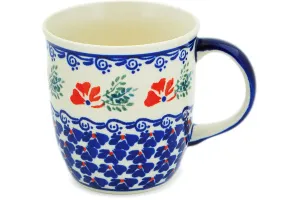 12 oz Mug - Rain Of Field Poppies