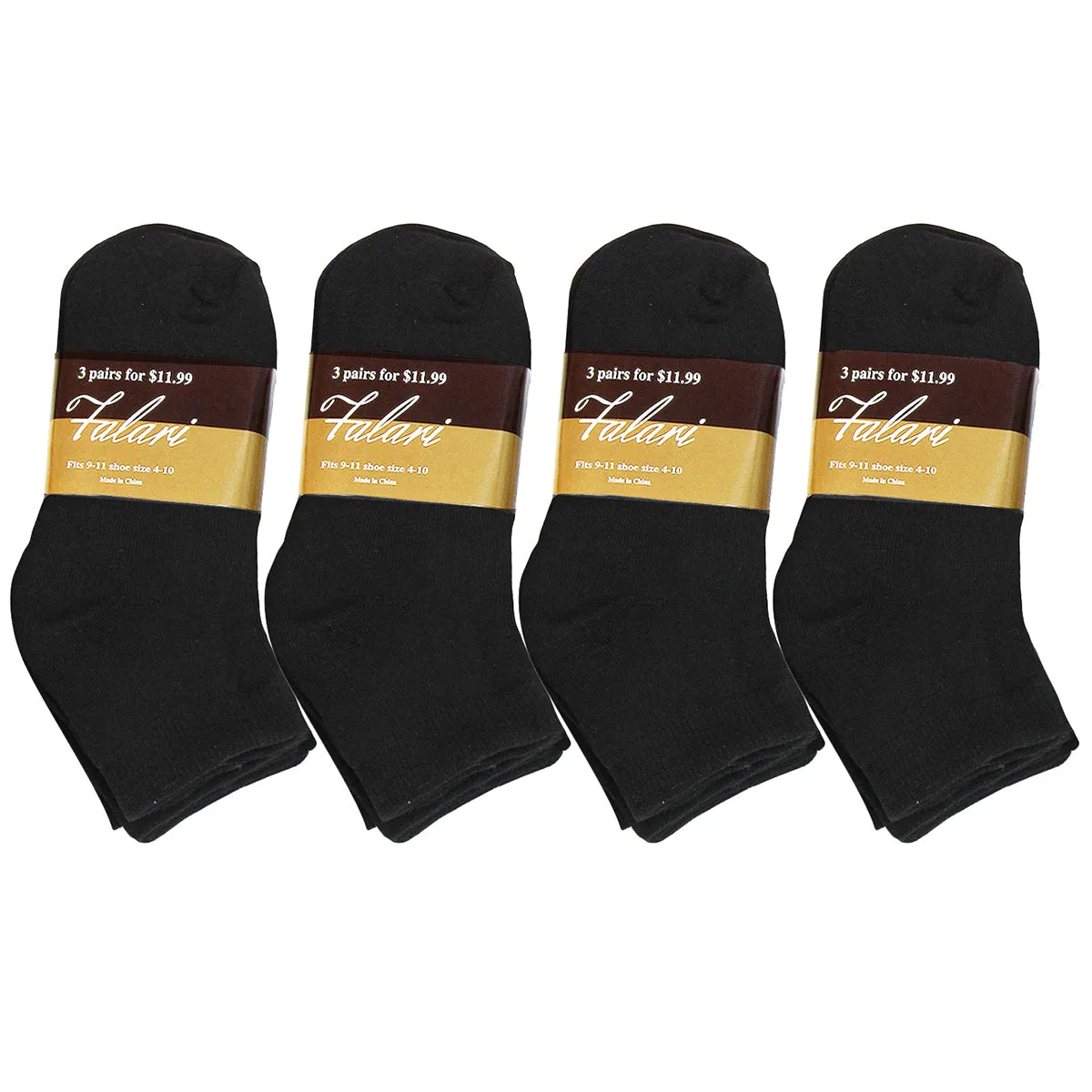 12-Pack Men's Ultimate Cushioned Cotton Ankle Socks