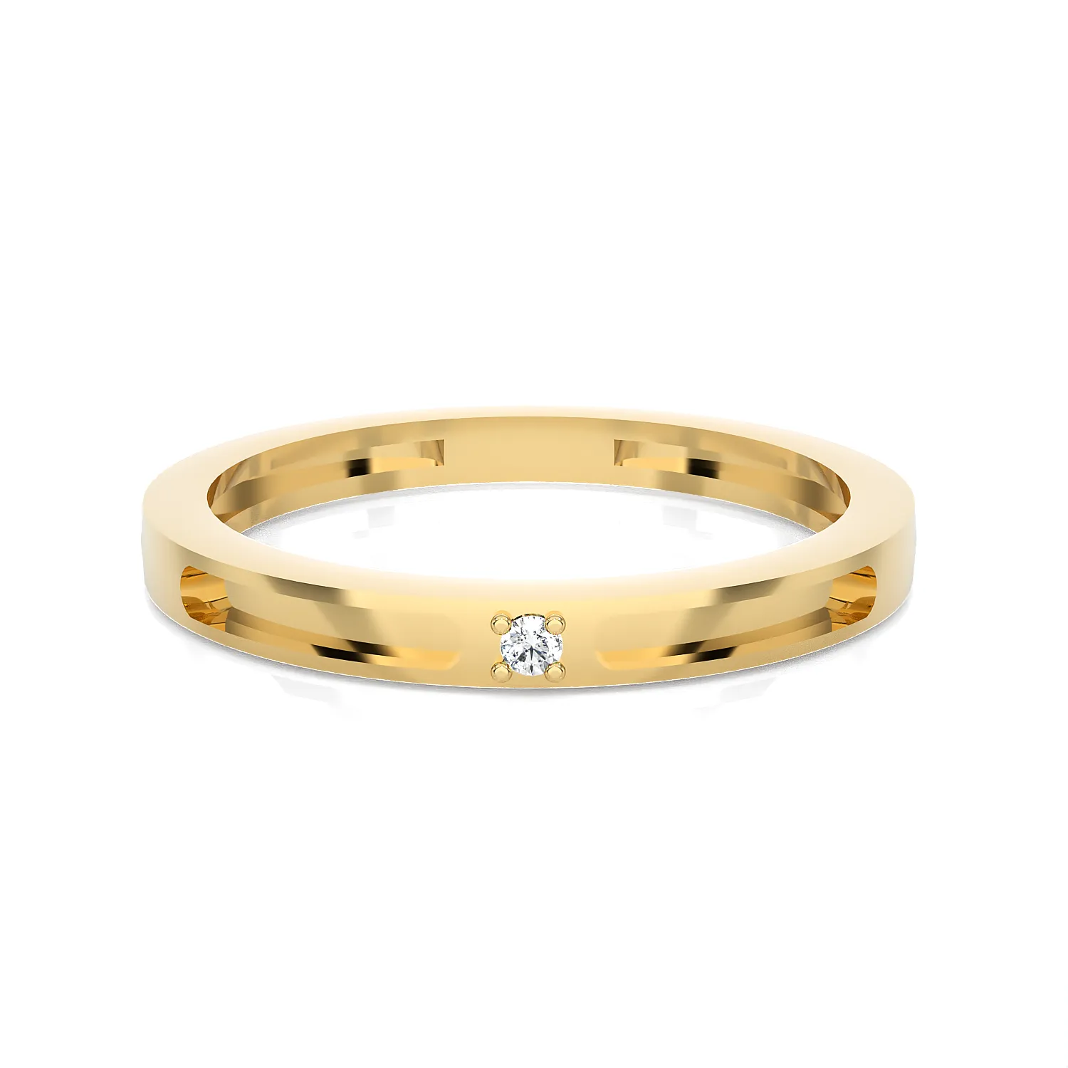 1/20 ctw Round Lab Grown Diamond Ring