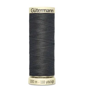 125 Charcoal ~ Sew-All Gutermann Polyester Thread ~ 100-Meter