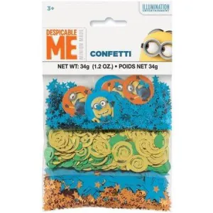 1.2oz Despicable Me Minions Confetti (3pk)