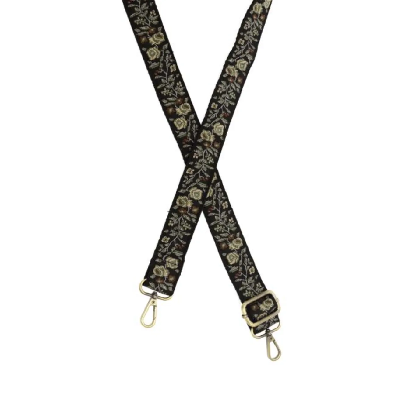 1.2" Embroidered Purse Straps