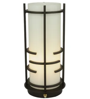 12"H Revival Deco Contemporary Table Lamp