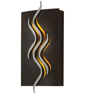 12"W Copperwynd Modern Wall Sconce