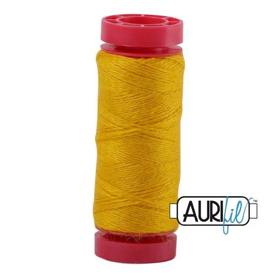 12wt - Aurifil Lana - 8135 - Gold Yellow - 50m/54yds