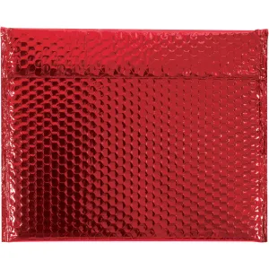 13 3/4 x 11" Red Glamour Bubble Mailers