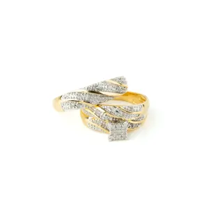 1/3 CTW 10k Yellow Gold Wedding Trio Set