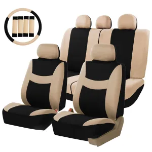 14-Pieces: Universal Auto Seat Cover Set