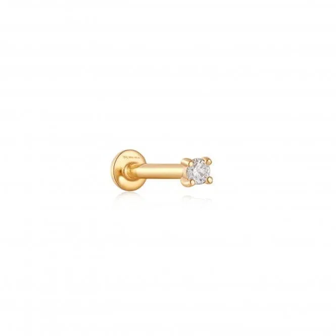 14ct Gold Stargazer Diamond Single Labret Earring EAU002-02YG