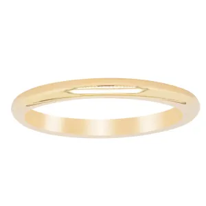 14ct Yellow Gold Saturn Band