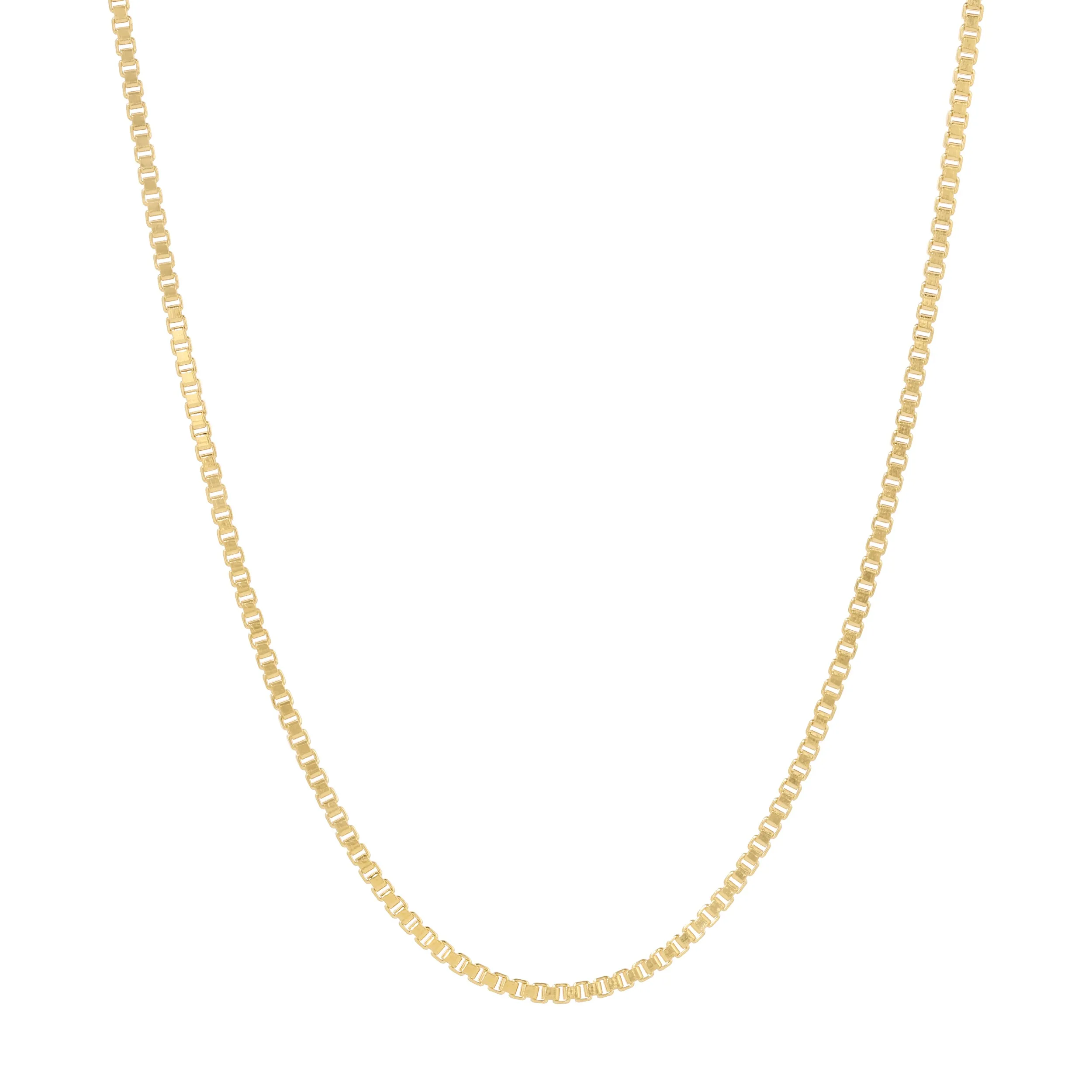 14K Gold Filled Box Chain Necklace