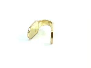 14K Solid Gold 2mm End Cap, Sku#YG/960