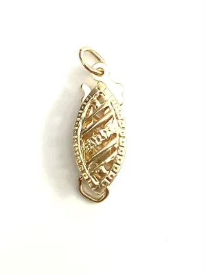 14K Solid Gold Clasp, Sku#11-17-824