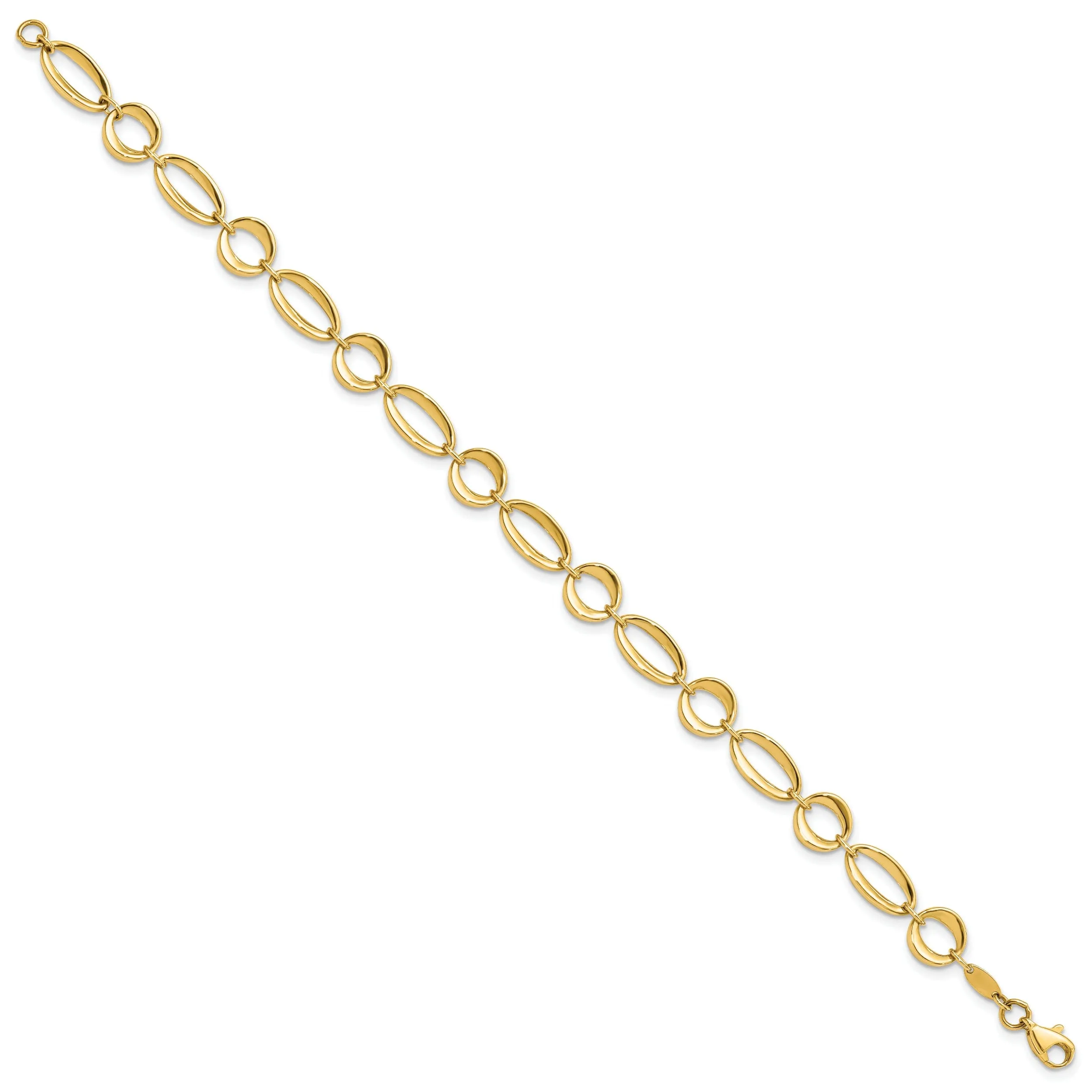 14k Yellow Gold Bracelets