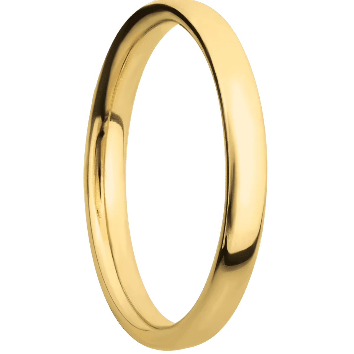 14K Yellow Gold with Polish Finish