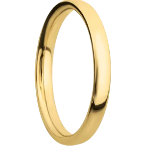 14K Yellow Gold with Polish Finish