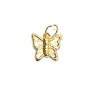 14KGF Butterfly Charm 2074-C