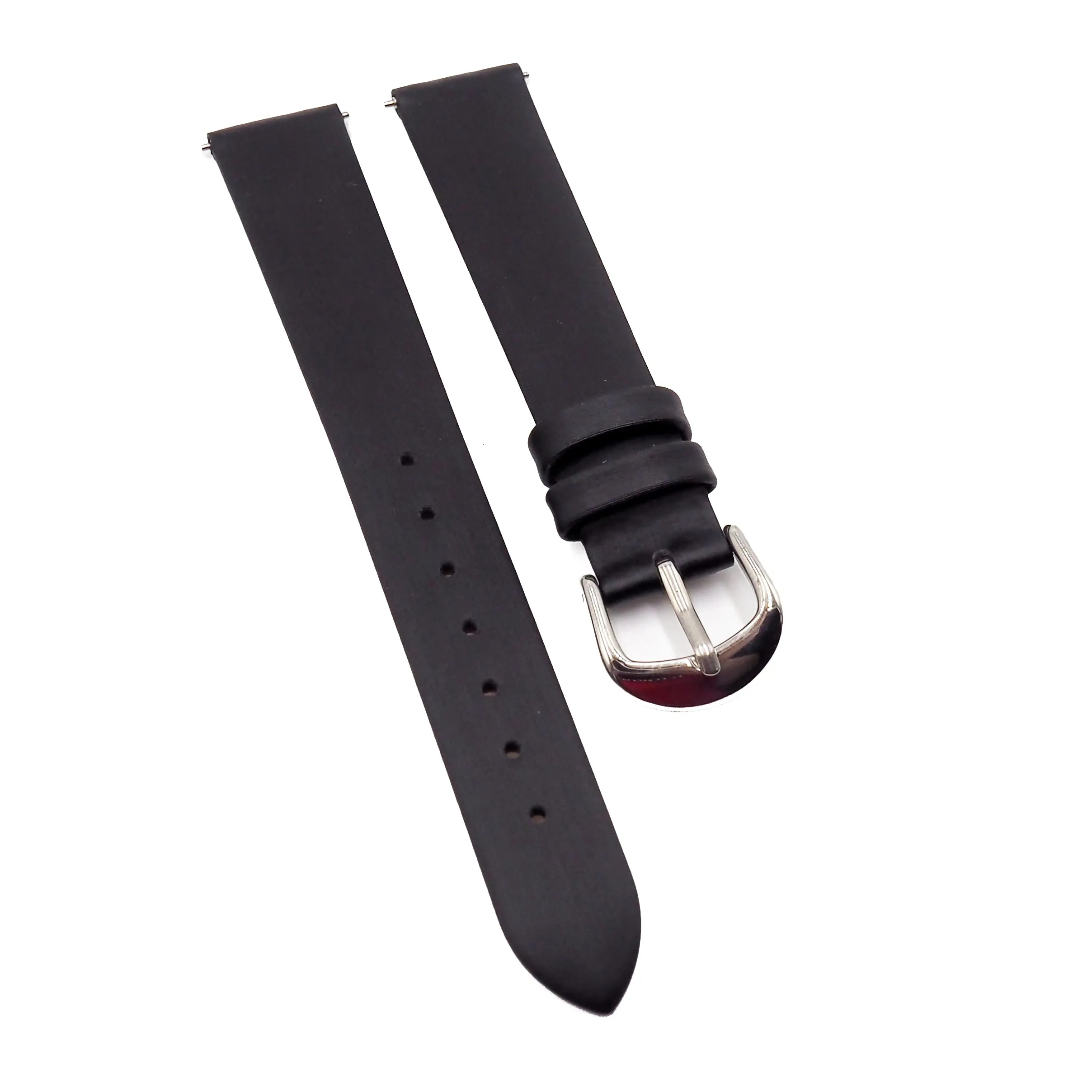 14mm, 16mm Silk Watch Strap, Quick Release Spring Bars, 4 Colors