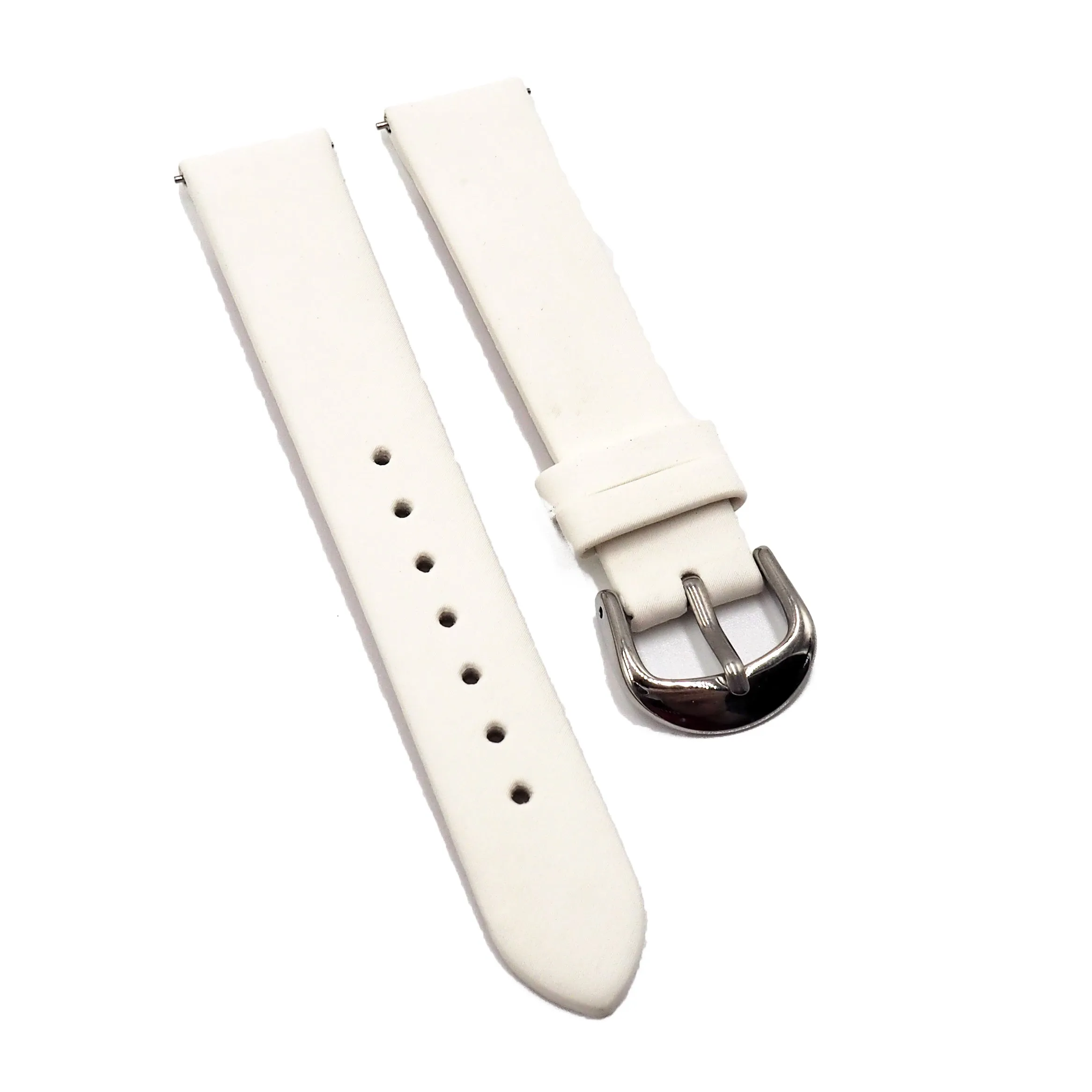 14mm, 16mm Silk Watch Strap, Quick Release Spring Bars, 4 Colors