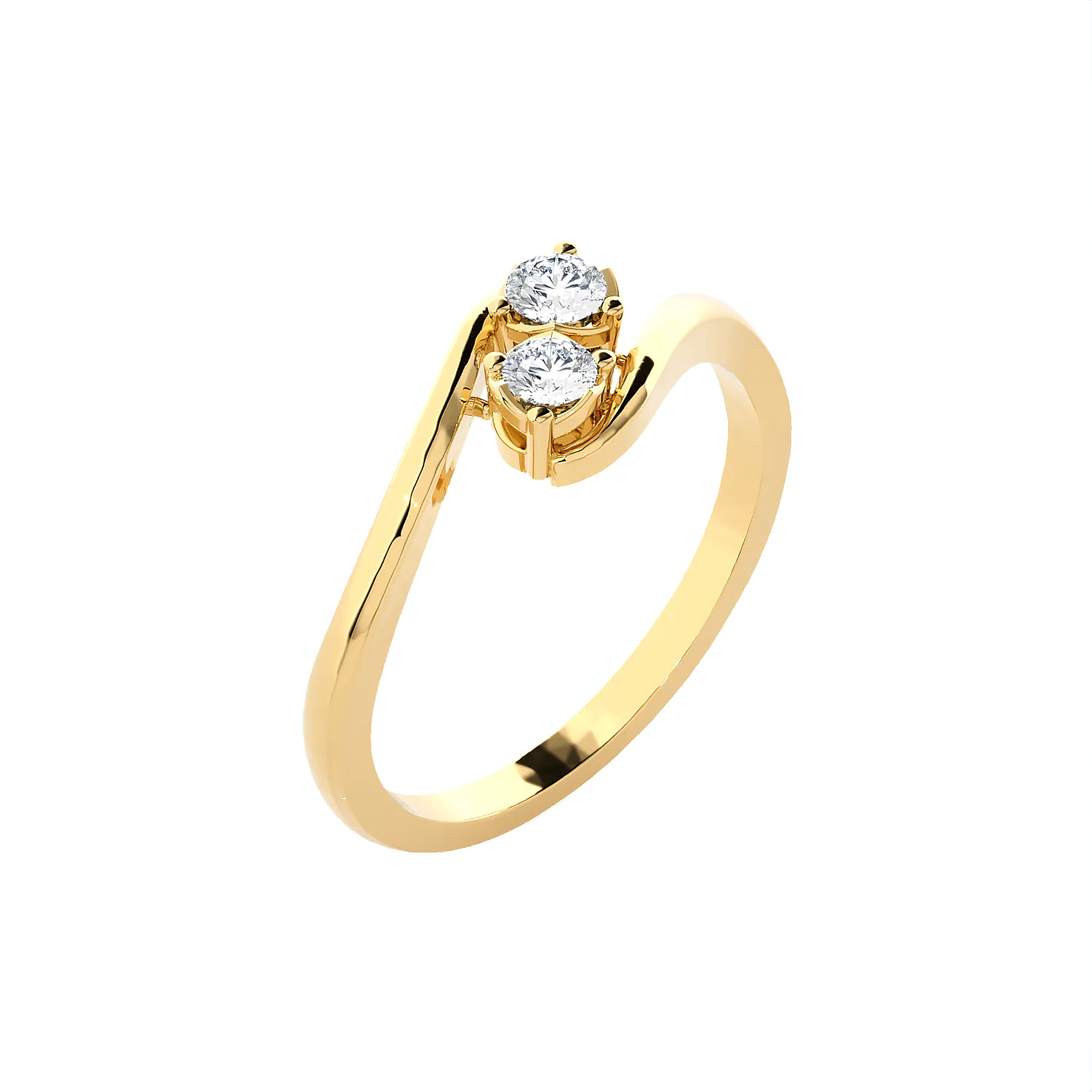 1/5 ctw Round Lab Grown Diamond  Ring