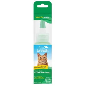 15% OFF: Tropiclean Fresh Breath Clean Teeth Gel For Cats 2oz