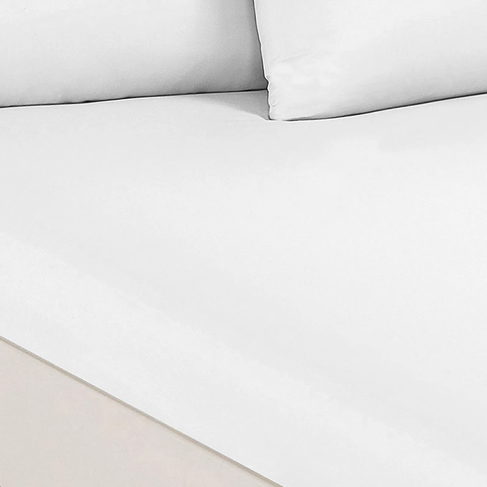 1500 Thread Count Cotton Rich Double Sheet Set - White, Royal Comfort