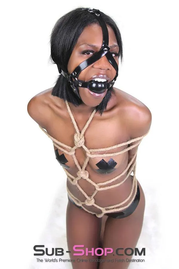 1505A      Rubber Slave Ball Gag Trainer