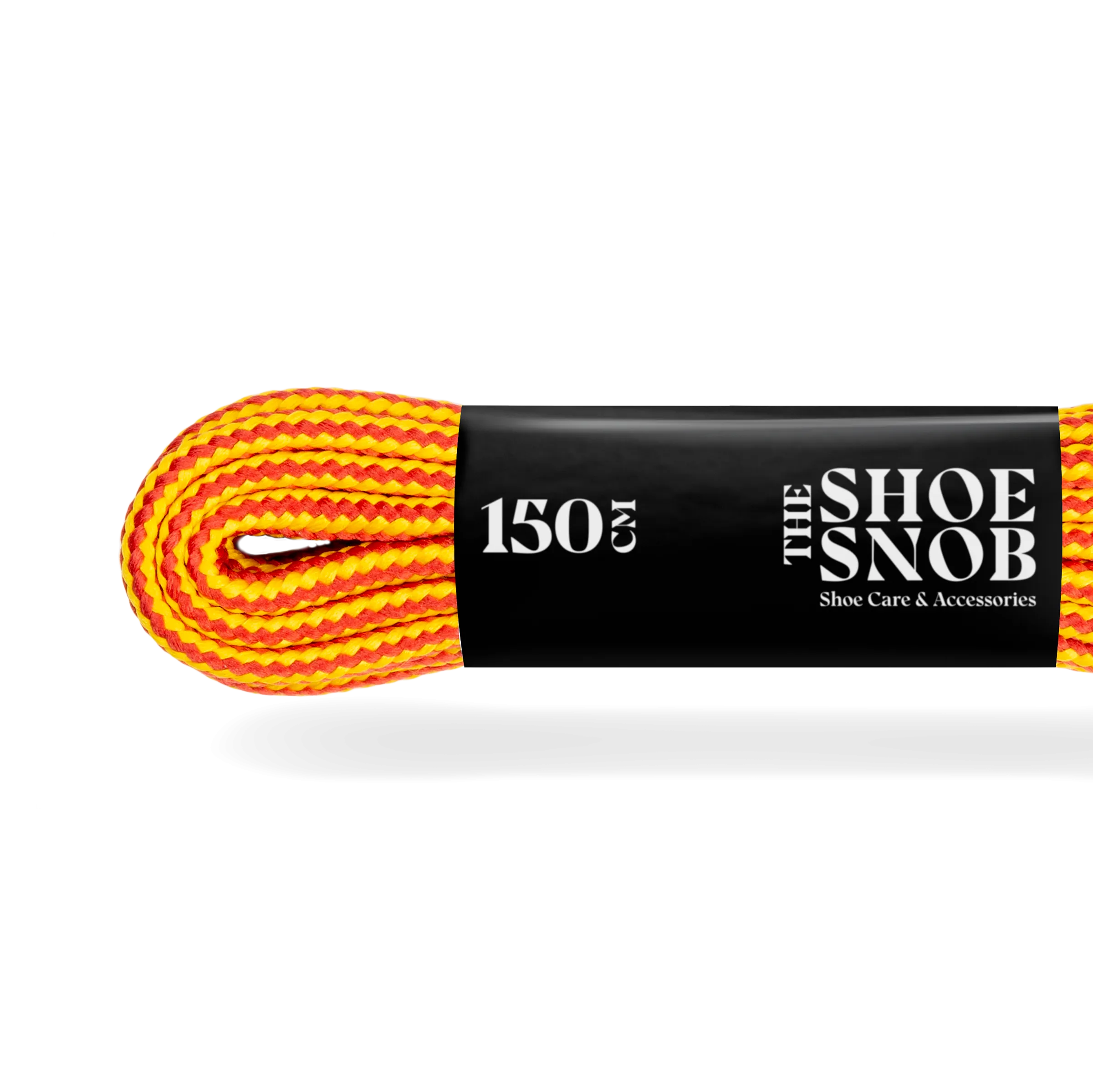 150cm Round Boot Laces - Yellow/Red