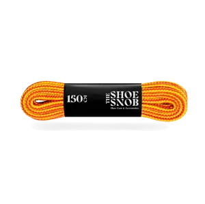 150cm Round Boot Laces - Yellow/Red