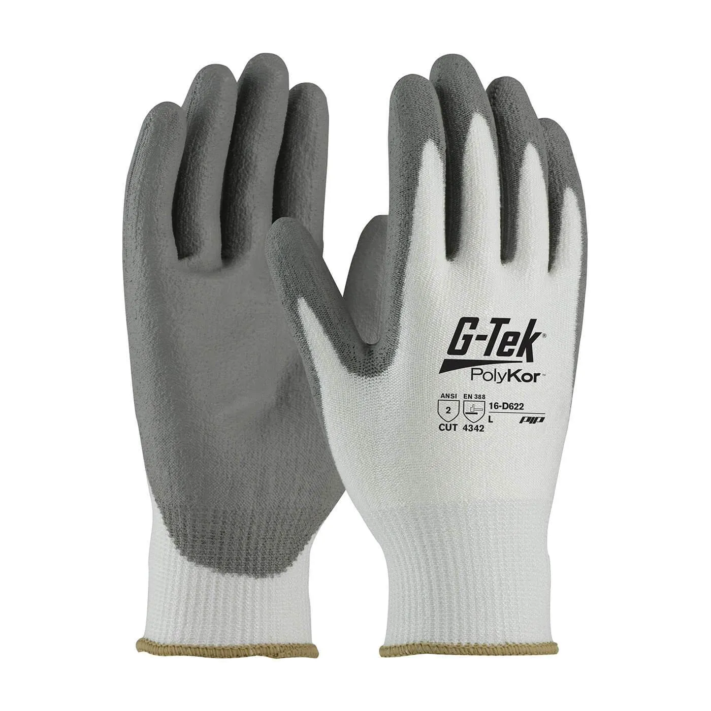 16-D622 G-Tek® PolyKor™ Cut Resistant Gloves,Cut Level A2