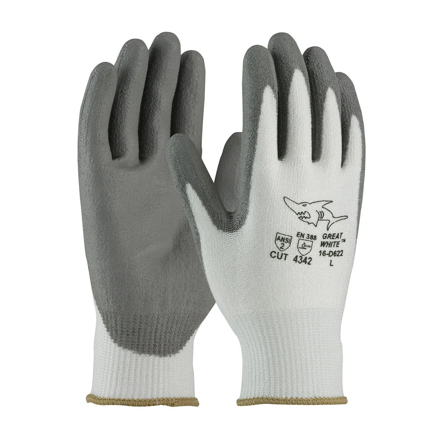 16-D622 G-Tek® PolyKor™ Cut Resistant Gloves,Cut Level A2