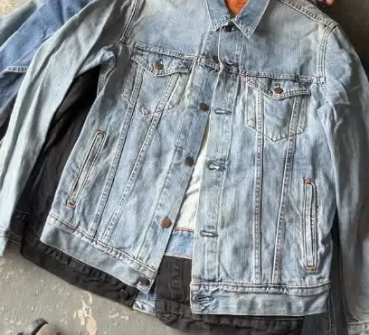 16pc branded denim jacket mix