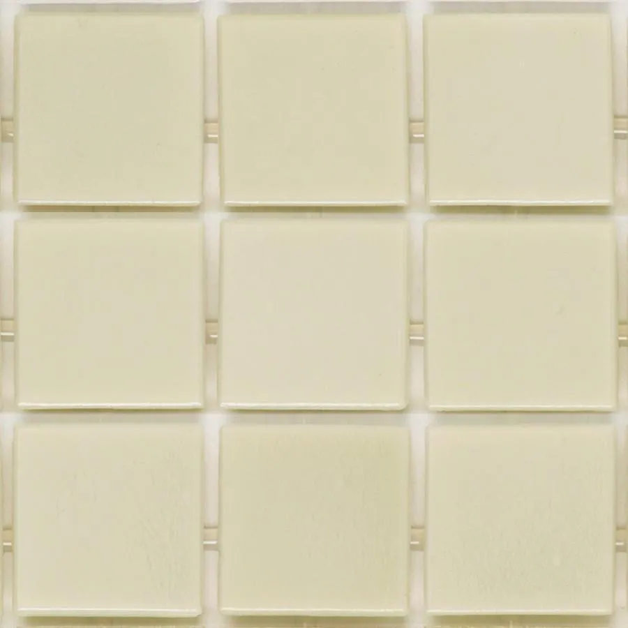 179 Cream, 3/4" x 3/4" - Glass Tile