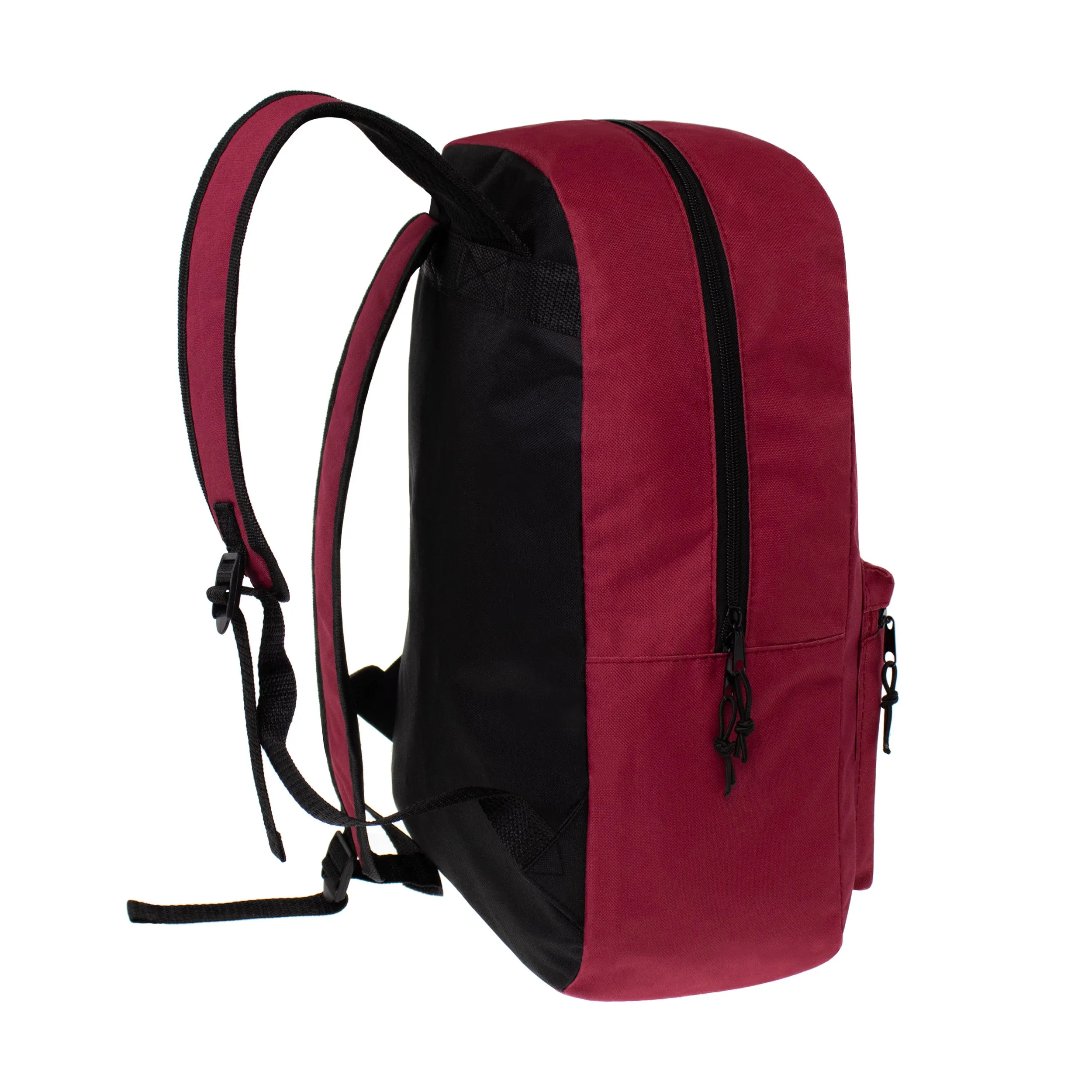 17" Kids Basic Wholesale Backpack in 8 Colors - Bulk Case of 24