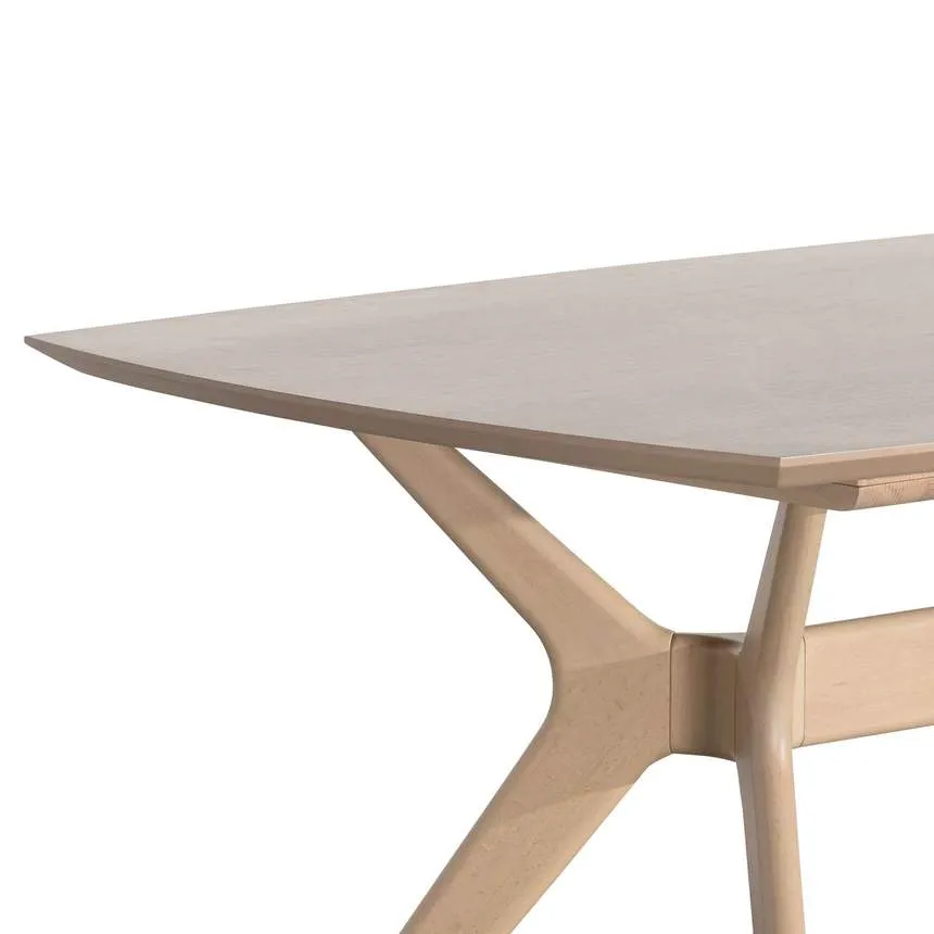 1.85m Dining Table - Pale Oak