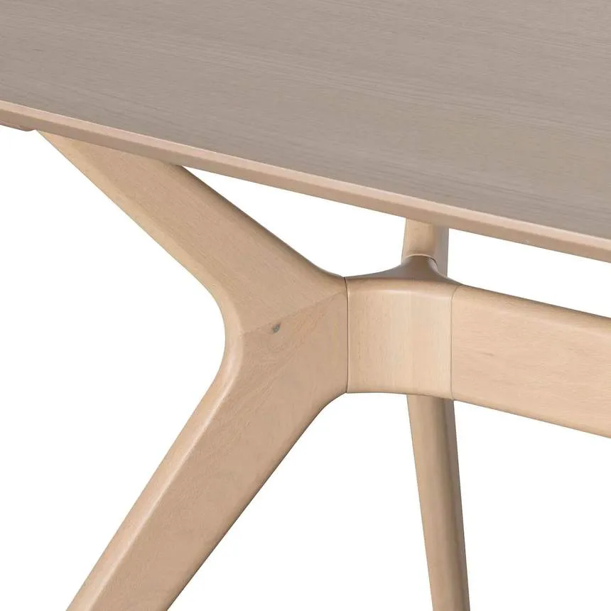 1.85m Dining Table - Pale Oak