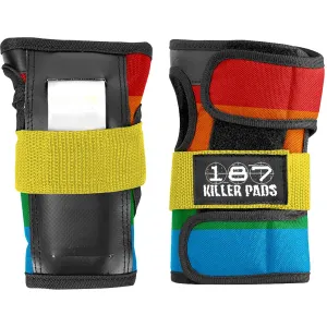 187 WRIST GUARDS RAINBOW