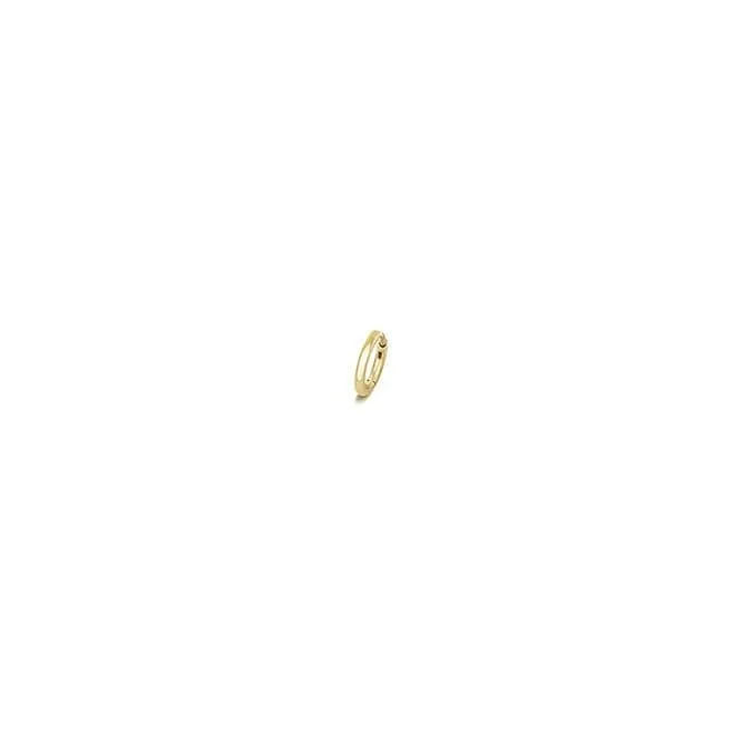 18ct Gold Cartilage Earring Solid Round Tube ESQ2002