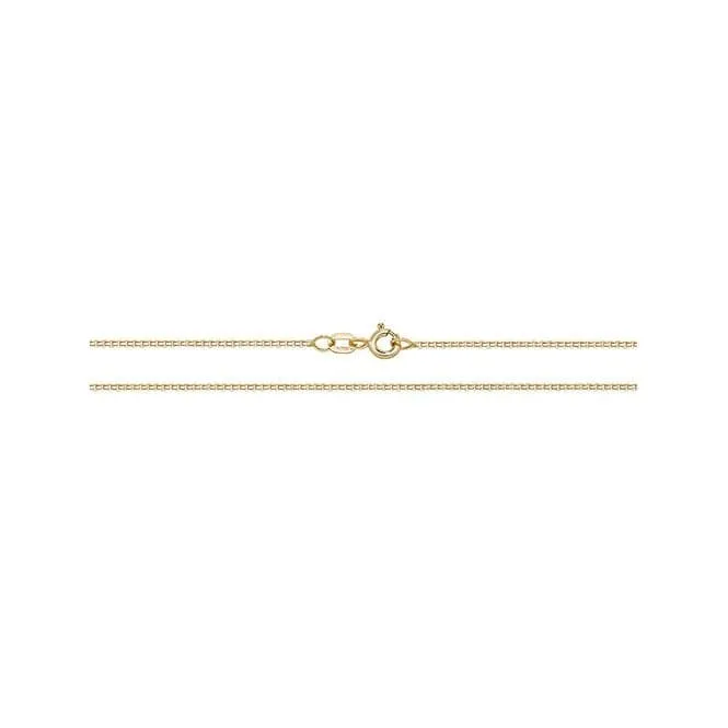 18CT Yellow Gold Spiga Chain CQ483