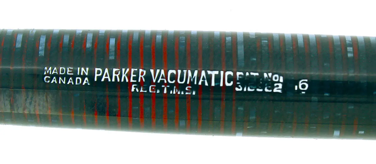 1946 PARKER AZURE PEARL VACUMATIC FOUNTAIN PEN F-BBB 1.75MM FLEX NIB RESTORED